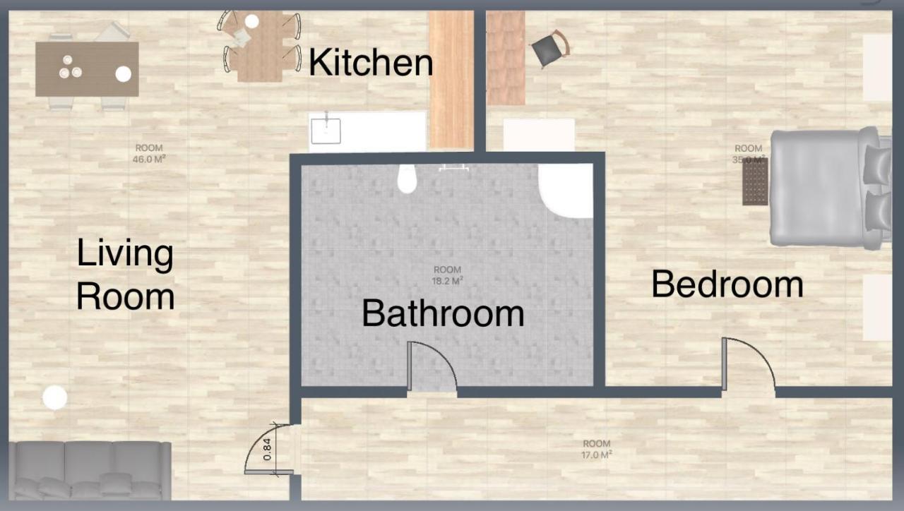 2-Zimmer City Apartment 57M² Mit King Size Bett Und Kueche ミュンスター エクステリア 写真