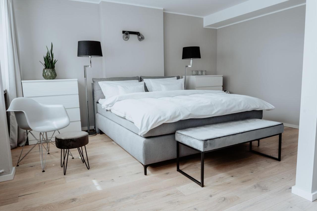 2-Zimmer City Apartment 57M² Mit King Size Bett Und Kueche ミュンスター エクステリア 写真