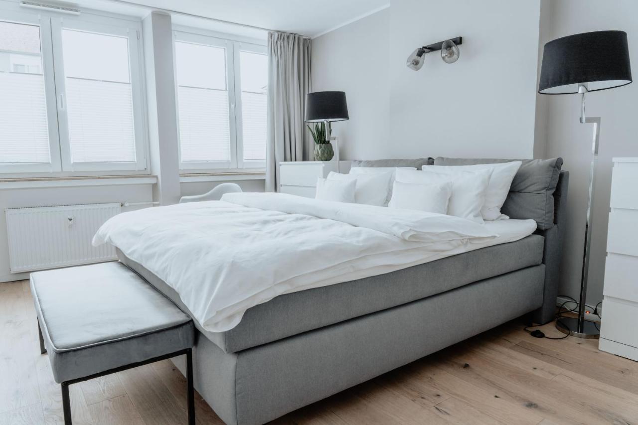 2-Zimmer City Apartment 57M² Mit King Size Bett Und Kueche ミュンスター エクステリア 写真
