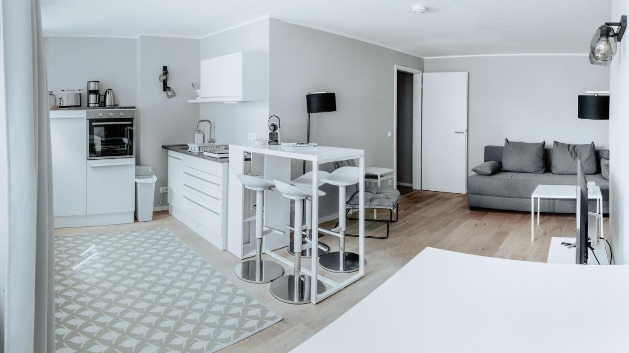 2-Zimmer City Apartment 57M² Mit King Size Bett Und Kueche ミュンスター エクステリア 写真